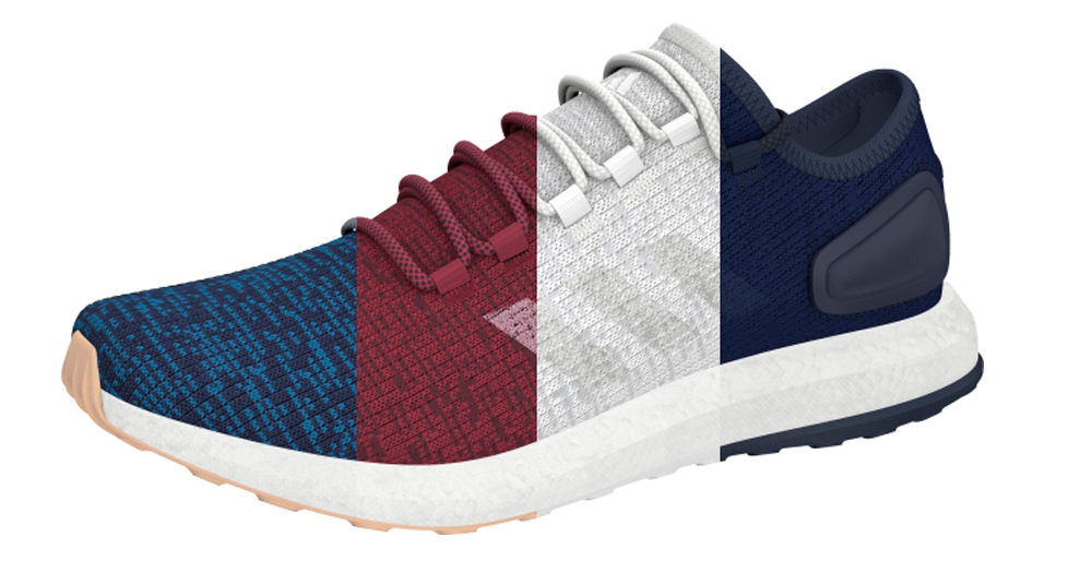 紅白藍.adidas Running 全新 PureBoost 系列