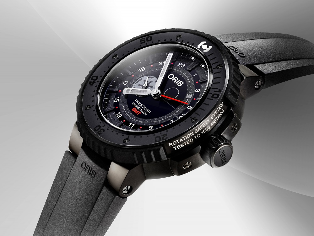 Oris Darth Vader星際大戰限量錶情境圖