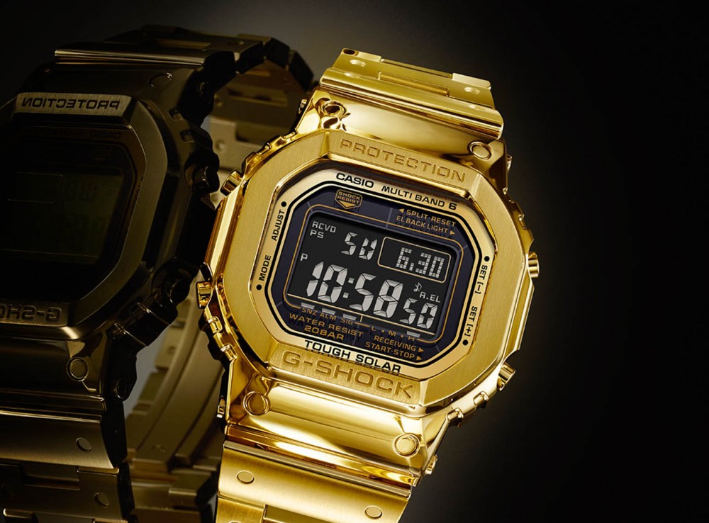 【富豪瘋搶】G-Shock推出史上最昂貴的黃金腕錶!