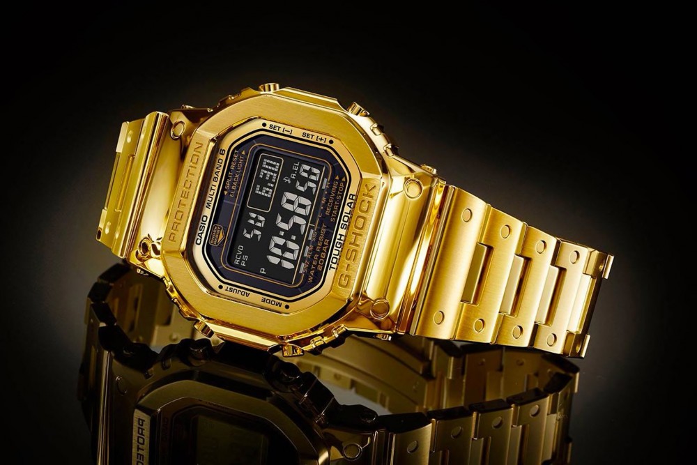 【富豪瘋搶】G-Shock推出史上最昂貴的黃金腕錶!