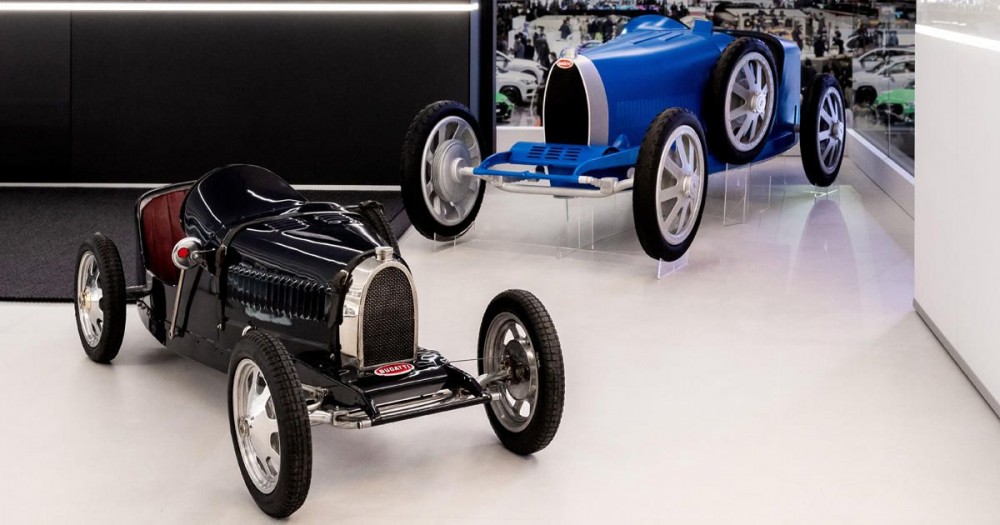 【高質】奢華復古超跑!Bugatti推$33,800美元Baby ll電動車內置兩用模式!