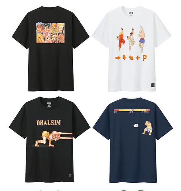 【正點】游戲時尚!經典重現!Uniqlo混Street Fighter街霸系列!